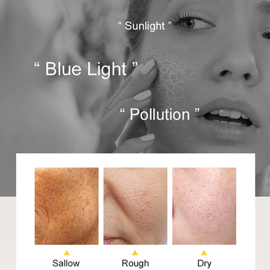 Vitamin C Whitening Face Cream Dark Spot Remover Rejuvenation Cream Hyaluronic Acid Brightening Moisturizing for Facial Skincare